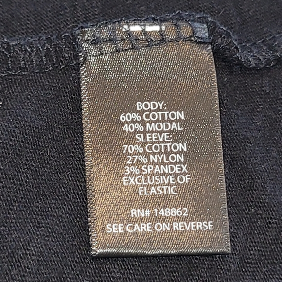 1X TORRID Babydoll Mixed Cotton Modal Slub & Poplin Smocked Bodice Puff Sleeve - Picture 4 of 5